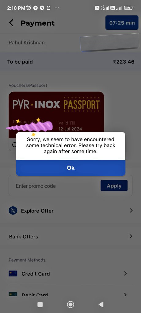Will this technical error exceed till the date of the pack expires....