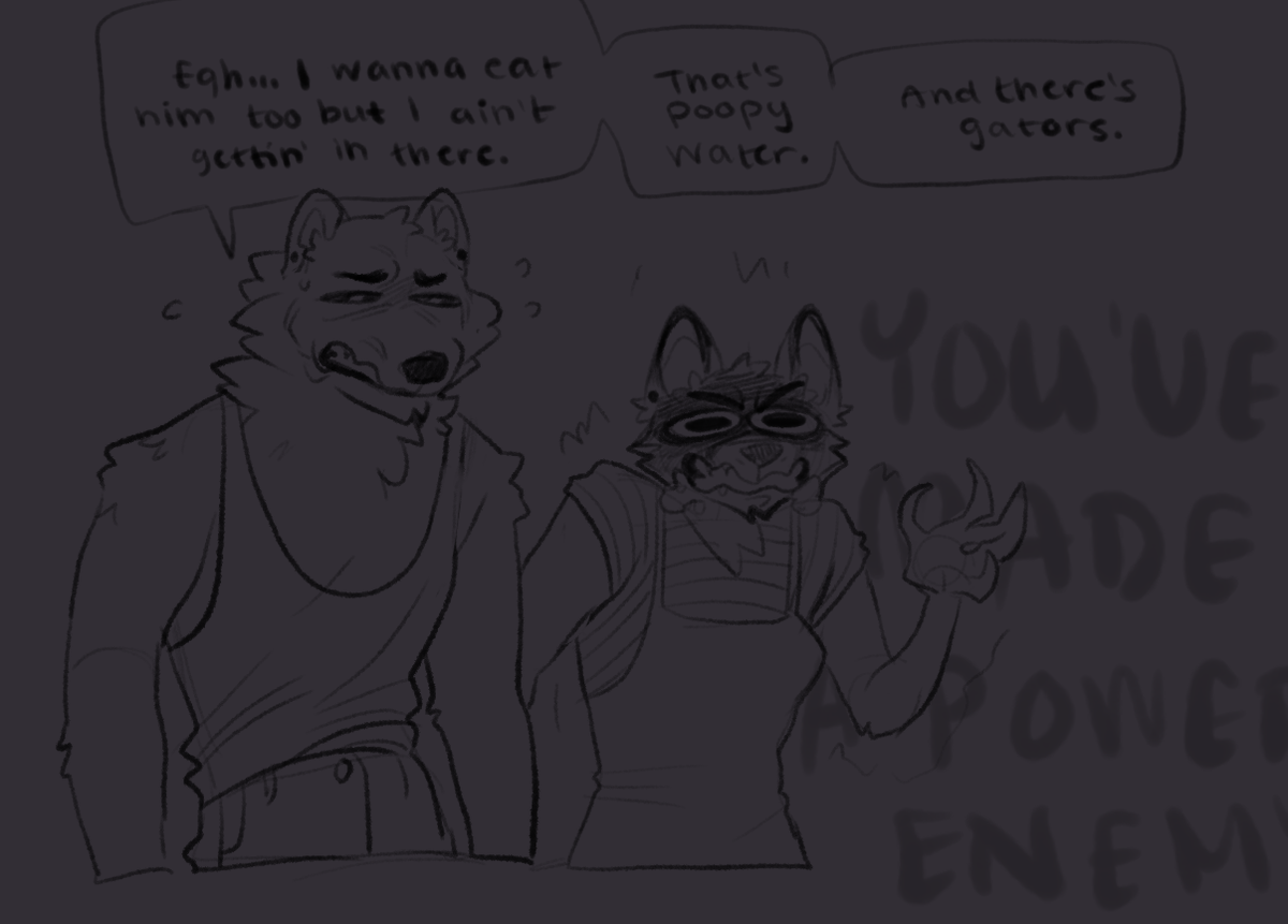 domibomz's tweet image. i have one constant hyperfixation and its folklore from my childhood that i dump memes and trauma into for fun &amp;lt;3
#brerrabbit #brerfox #brerwolf #brerterrapin