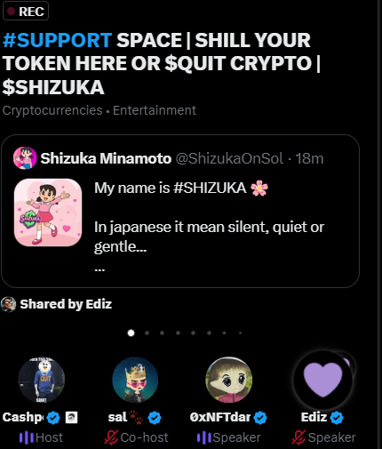 ShizukaOnSol tweet picture