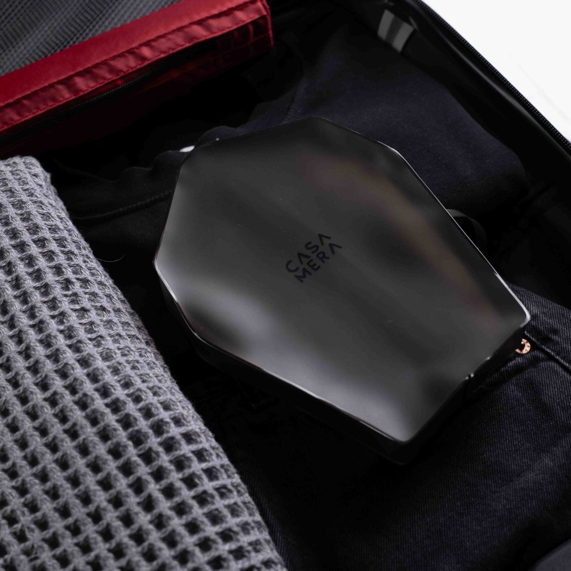 No reason why you cant bring your whole shower routine on vacay. 🚿