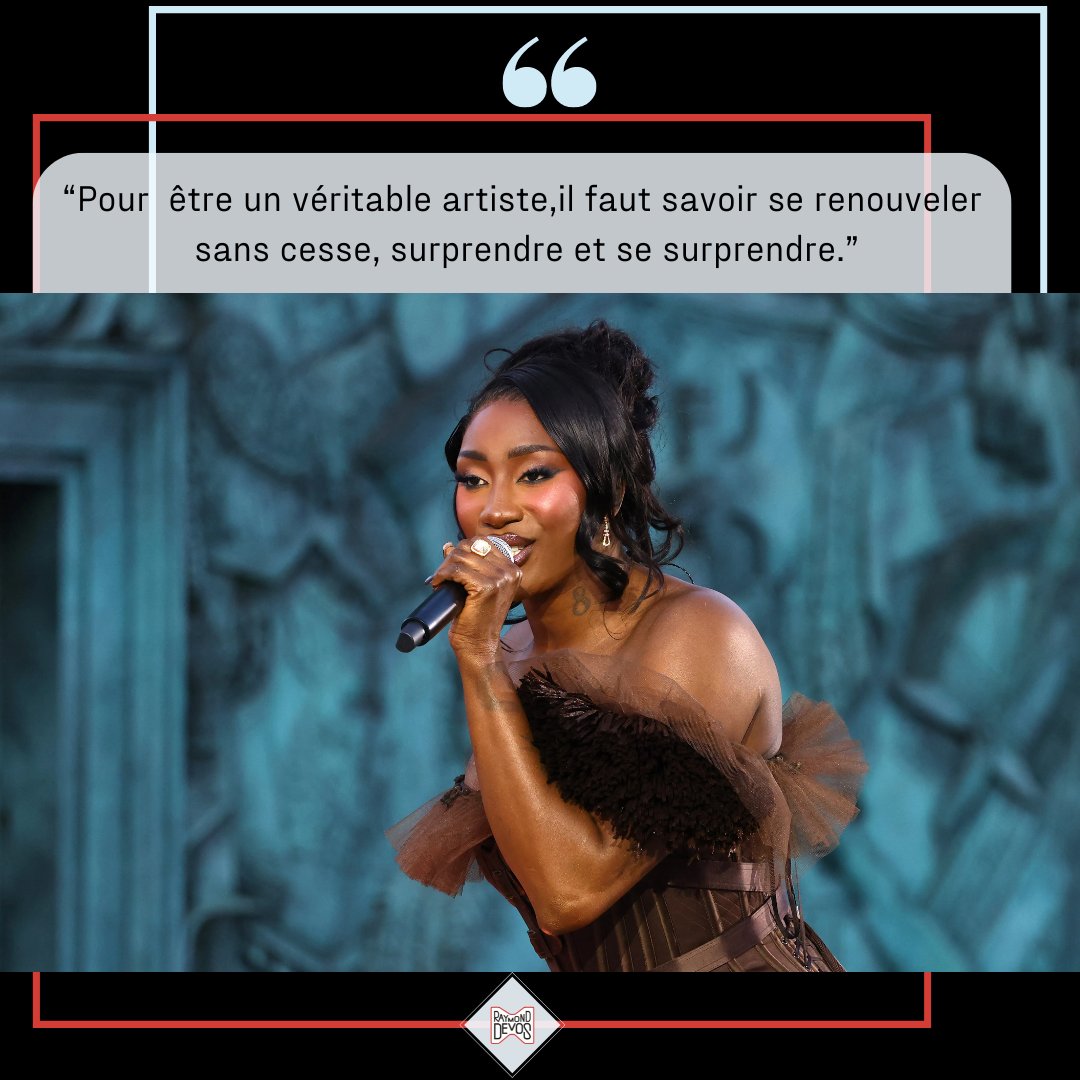 aimons_devos's tweet photo. " Pour  être un véritable artiste, il faut savoir se renouveler sans cesse, surprendre et se surprendre" R.
Le Vogue World Paris s’est tenu à Paris Aya Nakamaura  a interprétée son titre "Fly" dans une version symphonique 
#raymonddevos #citations #ayanakamura #vogue  #chant #JO https://t.co/ji2wtcMS1d