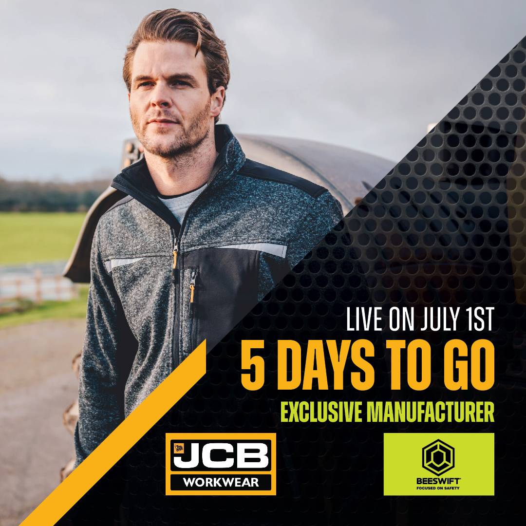 BEESWIFT (@beeswiftltd) on Twitter photo Only 5 days to go! ⏲
JCB is going live with Beeswift as their manufacturer and wholesaler of JCB Workwear, Safety Footwear in the UK and Europe on the 1st of July 2024.
Contact us now for more information:
📧 jcbworkwear@beeswift.com
📞 0121 524 2313
#Beeswift #JCBWorkwear Only 5 days to go! ⏲
JCB is going live with Beeswift as their manufacturer and wholesaler of JCB Workwear, Safety Footwear in the UK and Europe on the 1st of July 2024.
Contact us now for more information:
📧 jcbworkwear@beeswift.com
📞 0121 524 2313
#Beeswift #JCBWorkwear