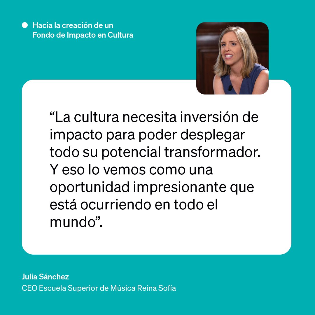 La cultura, declarada #BienBásico por la <a href="/UNESCO/">UNESCO 🏛️ #Education #Sciences #Culture 🇺🇳</a>, posee un valor intrínseco, socialmente transformador.

💬 Hoy compartimos algunas reflexiones sobre su capacidad transformadora, extraídas del informe "Hacia la creación de un Fondo de Impacto en Cultura". ⤵️