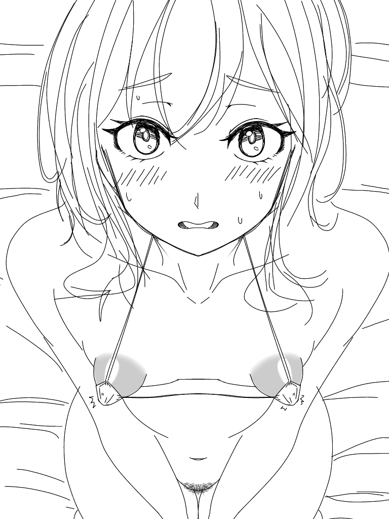 こういう乳房より乳輪+乳首の方がデカイの最高にえっちじゃない?

あとこういう水着も最高にえっちじゃない? 
