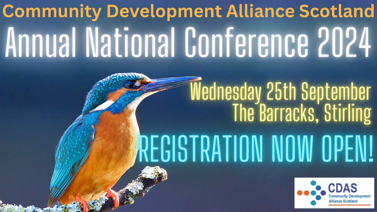📢✨CDAS Bulletin- out today!! ✨📢
Registration NOW OPEN!! for our Annual National Conference, Wed, 25th Sept, Stirling.

📢Very excited to be coming together with our members to explore the integral role CD makes in the improvement agenda for our nation 
mailchi.mp/108fd67d8b93/c…