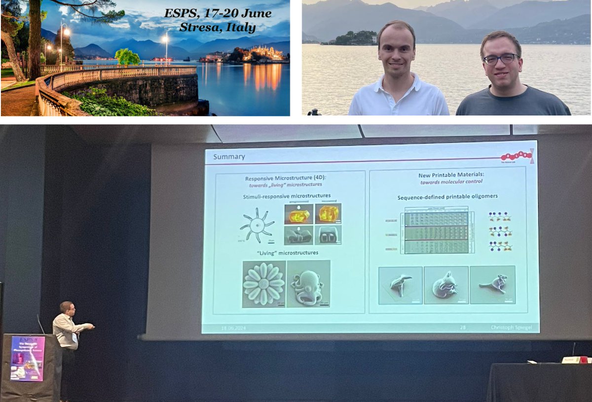 Christoph A. Spiegel (@ca_spiegel) on Twitter photo Proud for having the chance to present our recent results at the ESPS2024 together with Finn Kröger at the beautiful location of Stresa. A wonderful location with excellent talks and people. Thanks to <a href="/EvaBlascoPo/">Eva Blasco</a> and the whole group! Proud for having the chance to present our recent results at the ESPS2024 together with Finn Kröger at the beautiful location of Stresa. A wonderful location with excellent talks and people. Thanks to <a href="/EvaBlascoPo/">Eva Blasco</a> and the whole group!