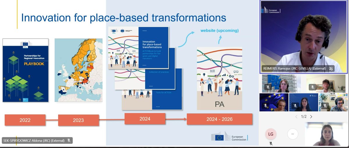 ERRIN Network (@errinnetwork) on Twitter photo What a meeting it was!
📣 A new EU Preparatory Action (PA) on innovation for place-based transformations is coming and it was announced yesterday by the <a href="/EU_ScienceHub/">EU_ScienceHub</a> during the #ERRIN Smart Specialisation Working Group #S3WG event.
Find out more: bit.ly/3XFLTo3 What a meeting it was!
📣 A new EU Preparatory Action (PA) on innovation for place-based transformations is coming and it was announced yesterday by the <a href="/EU_ScienceHub/">EU_ScienceHub</a> during the #ERRIN Smart Specialisation Working Group #S3WG event.
Find out more: bit.ly/3XFLTo3