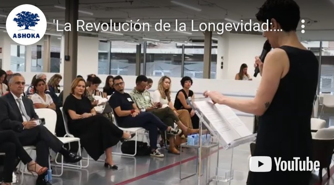 🫂 El pasado 5 de junio, <a href="/Atrevia/">ATREVIA</a> y <a href="/AshokaSpain/">Ashoka España</a> , en colaboración con la <a href="/universidadcjc/">UCJC</a> , llevamos a cabo el evento "La revolución de la Longevidad: buenas prácticas para aprovechar todas las etapas de la vida".

youtube.com/watch?v=eiMZuG…

<a href="/irenemilleiro/">Irene Milleiro</a> <a href="/tiexica/">gema roman</a> <a href="/stricto_sensu/">Yolanda Román</a>