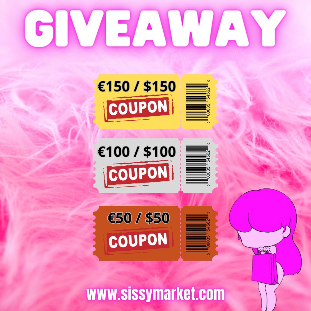 So many naughty sissies!! 🤭
Let's do a giveaway to make sure more sissies get the toys they need! 💖 As always, Like, repost, comment for a chance to win! Will pick 3 random winners at 3 July. 
Shop unique sissy products at sissymarket.com