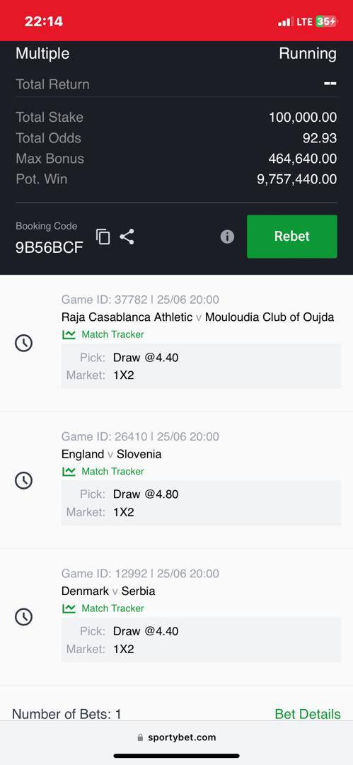 fixed24231's tweet image. @fixed24231 Congratulation to all our subscriber we boom todays game back to back, tomorrow game will be lite than todays own with big odd and huge winning 🏆 if you’re ready to be among tomorrow winning team come to my dm via WhatsApp now and let boom 💥 congratulation