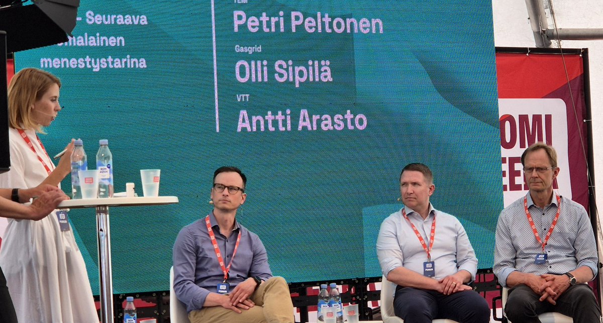 SuomiAreenan Rantalavalla Gasgridin toimitusjohtaja Olli Sipilä totesi, että Suomella on kaikki edellytykset löytää vetyteollisuudesta uusi menestystekijä Suomelle. Taloudellisen menestystarinan rinnalla vedyllä on valtavat globaalit ympäristöä puhdistavat vaikutukset. #vety
