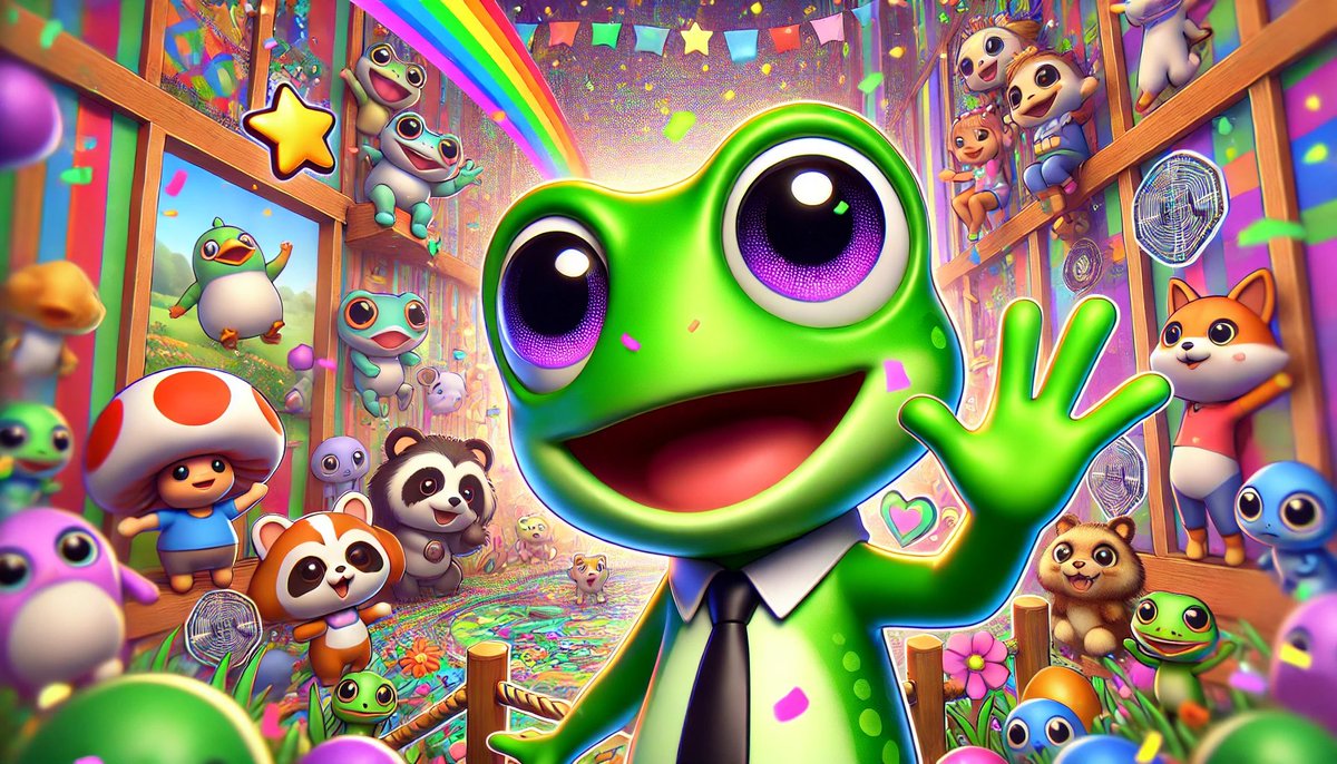 FROGGYFI_Coin's tweet photo. 🐸🚀 The presale of #FroggyFi ends this Friday! After that, #FroggyFi ascends to the Crypto Meme Univers🌟

✨Join the presale and become part of this exciting journey.  🎉

https://t.co/CqistBcOl8

$Sol #Solana #Presale #PinkSaleFairLaunch #MEME
 #MemeToken #MEMECOIN #pinksale https://t.co/qc6Z42jYSg