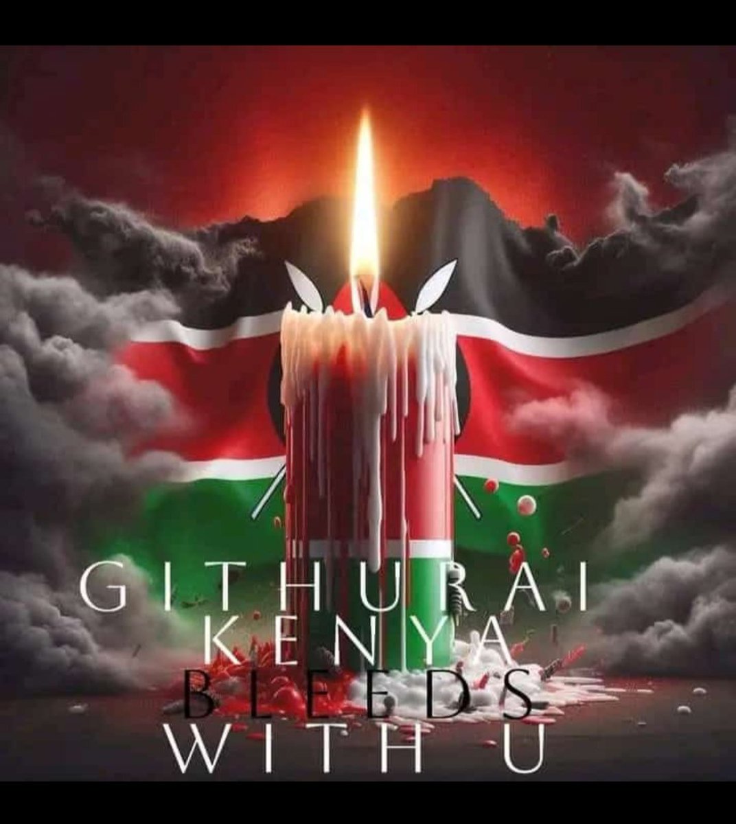 Parents waking up to dead kids and kids waking up to dead parents. Surely in which direction are we heading as a country?  Peace and strength Githurai 45