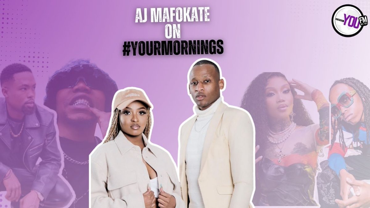 DJ and producers, <a href="/AJMafokate/">AJ</a>, joined the #YourMornings team to talk about their latest show, "Born into Fame"! Click the link to watch the episode.

shorturl.at/FNOtW