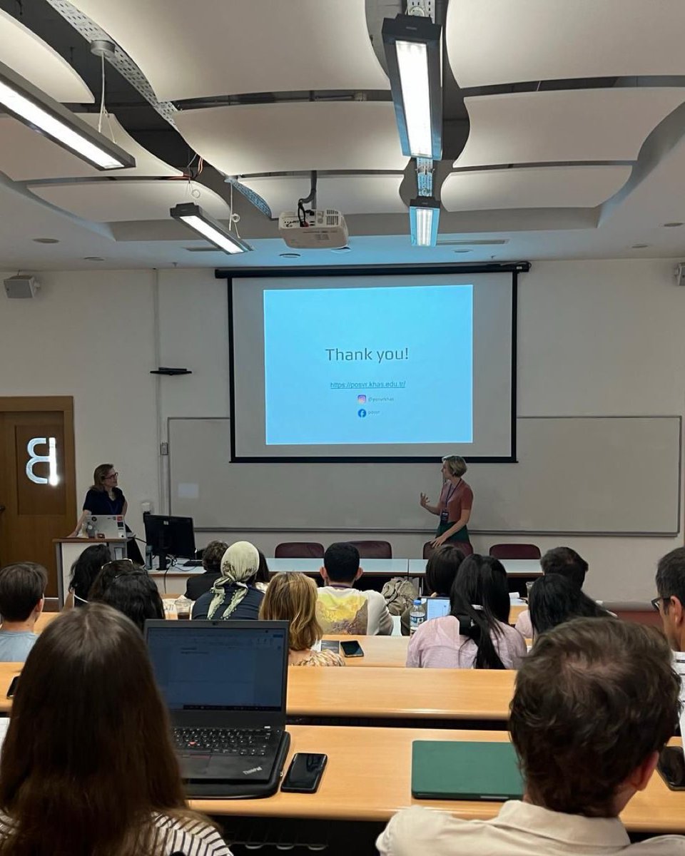pos_vr's tweet photo. Graduate Workshop: Positionne the Spectator in Cinematic Virtual Reality w/ @melisbehlil 

Thank you @NECS_Network 🙏🏻

#keynotespeaker  #necs2024 #i̇zmi̇r #postcinema 

@izmirekonomiuni https://t.co/0wKu2ysE2m