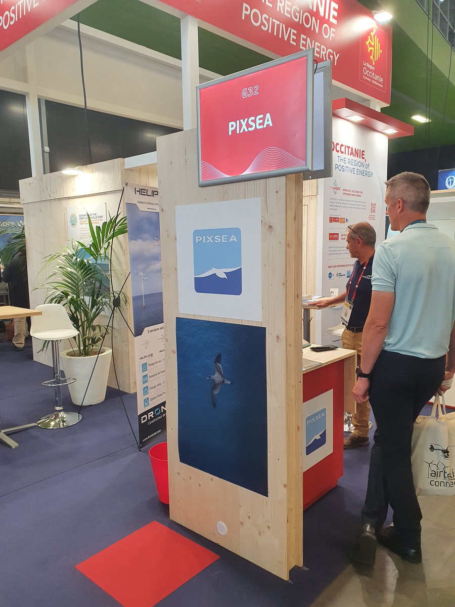 [#Seanergy2024] C'est parti ! Retrouvez nous avec #PIXSEA sur ke stand <a href="/Occitanie/">Région Occitanie</a>. Pixsea propose des suivis aérien digitaux de la #megafaunemarine par avion ou drone.
#Cohabys <a href="/WIPSEAFrance/">WIPSEA France</a> #l'avionjaune
<a href="/UnivLaRochelle/">La Rochelle Université</a> <a href="/Adera_Aquitaine/">ADERA</a> <a href="/LIENSsCNRSULR/">UMR LIENSs</a> <a href="/R3_TESNA/">R3 TESNA</a>