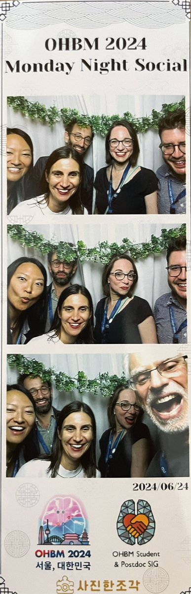 Party crashers and photo bomb! <a href="/jsdamoiseaux/">Jessica Damoiseaux</a> #OHBM2024