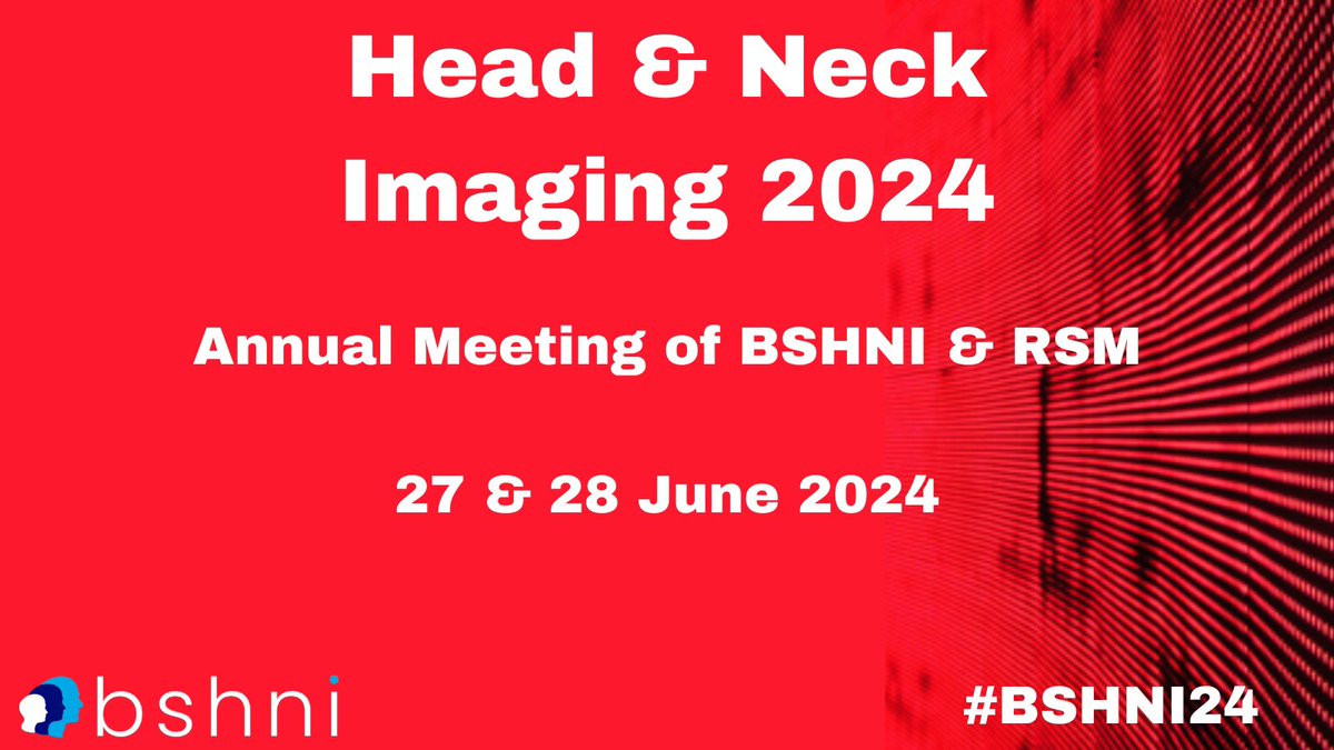 British Society of Head & Neck Imaging tweet media