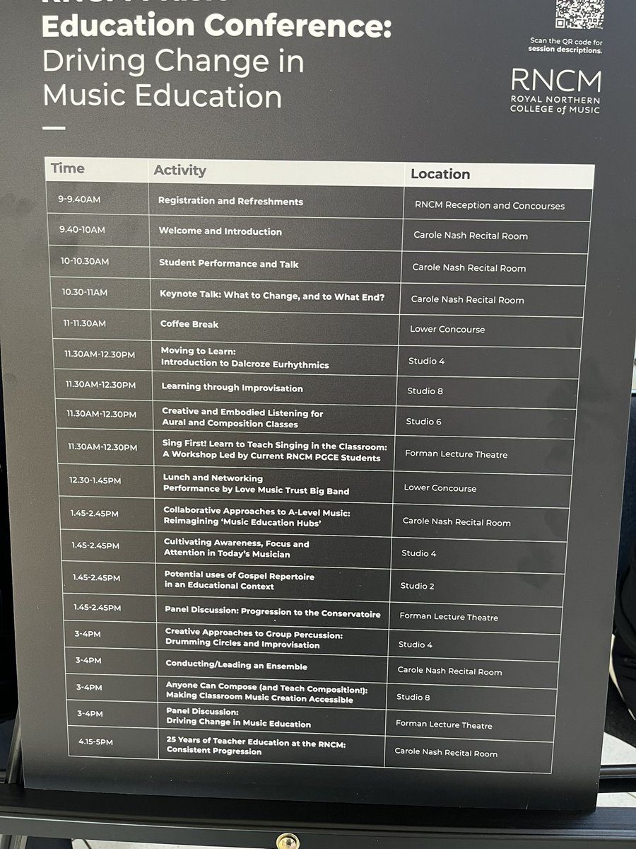 ArtForms (@artformsleeds) on Twitter photo We’re looking forward to feeling musically nourished and talking about driving change in Music Education <a href="/rncmlive/">Royal Northern College of Music</a> today. Exciting times ahead! We’re looking forward to feeling musically nourished and talking about driving change in Music Education <a href="/rncmlive/">Royal Northern College of Music</a> today. Exciting times ahead!