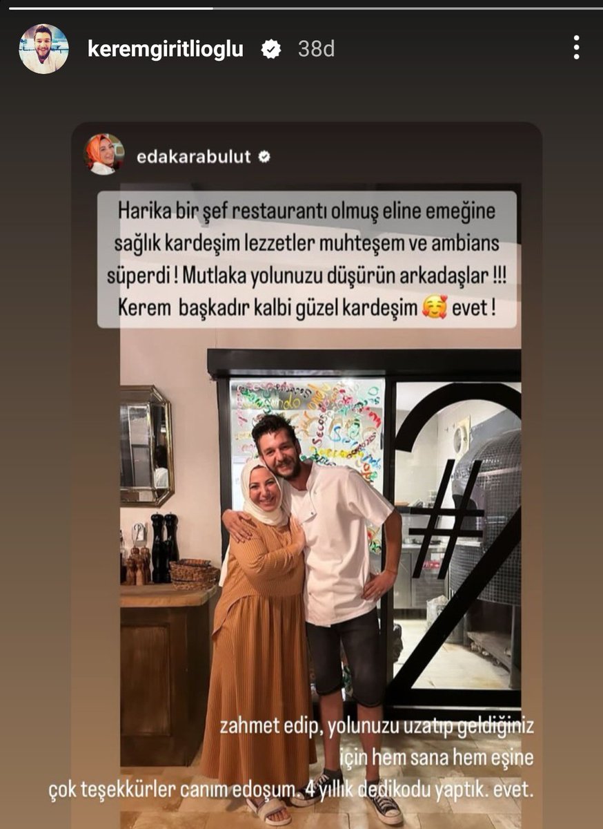 Sözlerde tutulmuş, ziyaretler yapılmış..
Özlenen dostluk 💌

#KeremGiritlioğlu