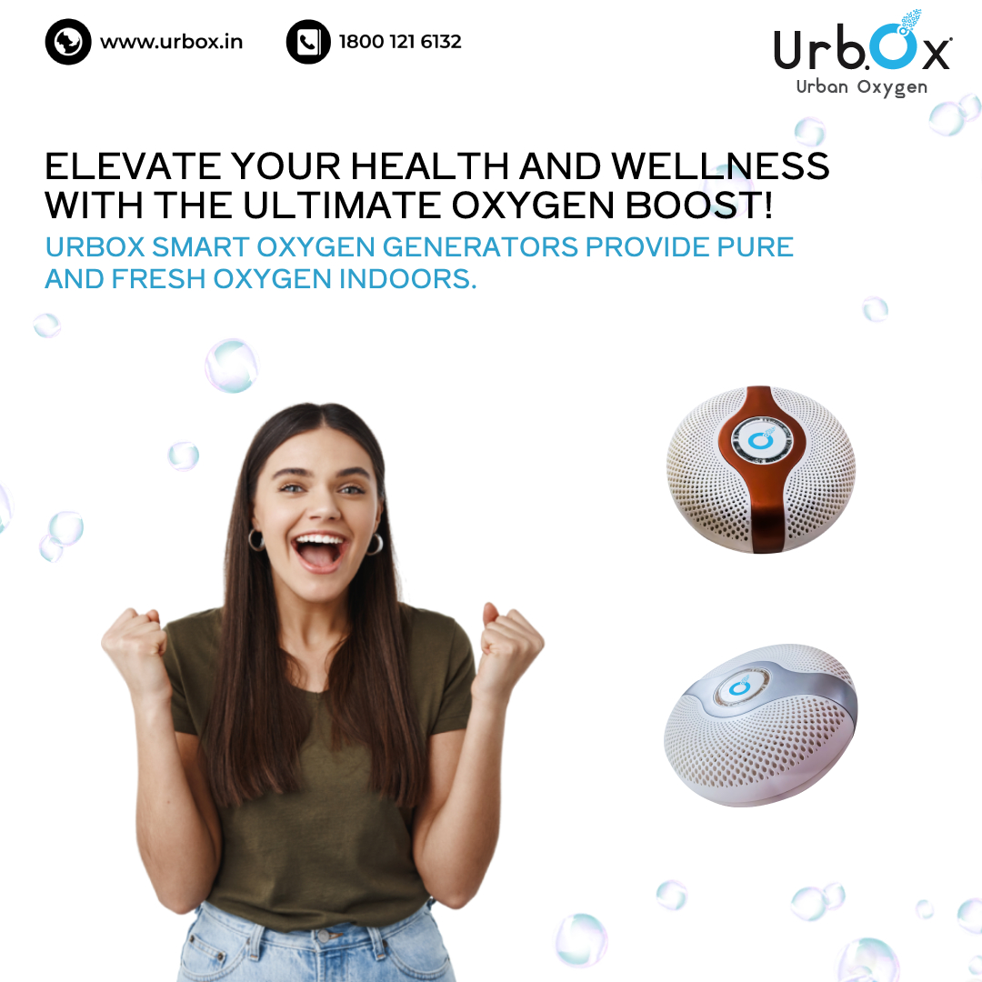 UrbOxIndia's tweet image. Enhance your indoor oxygen levels by up to 25% with UrbOx Smart Oxygen Generators. Breathe Healthy, Live Healthy...  #urbox #urbanoxygen #oxygengenerator #startupindia #innovation #technology #airpurifier #thub #delhiairpollution #cecertified