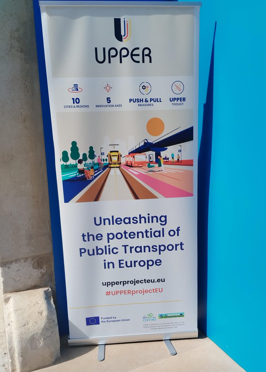 VLCInnovation's tweet image. 📸Esta mañana la subdirectora de Emprendimiento, Lucía Calabria, ha explicado la estrategia #ValenciaInnovationCapital en el marco del proyecto  #UPPERprojectEU &quot;Unleashing the potencial of Public Transport in Europe&quot;.
➡️upperprojecteu.eu 
#EUGreenCapital2024