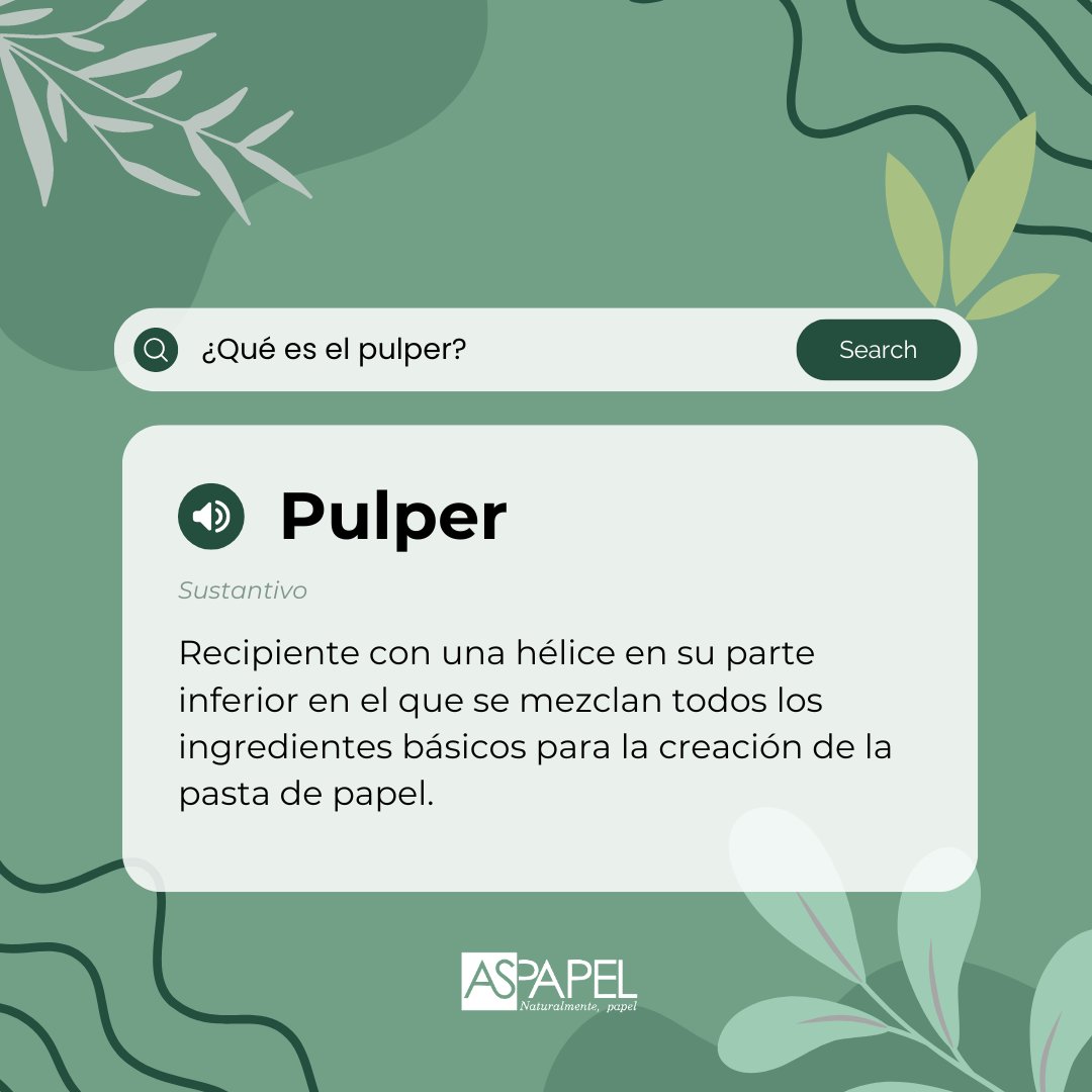 AspapelOficial's tweet image. ¿Te has preguntado alguna vez cómo se fabrica el #papel? 📃Hoy te explicamos dónde comienza todo: en el #pulper, elemento clave en las primeras fases de formación de la pasta. Una enorme “batidora” que mezcla las fibras de celulosa con agua, antes de pasar a la máquina papelera.