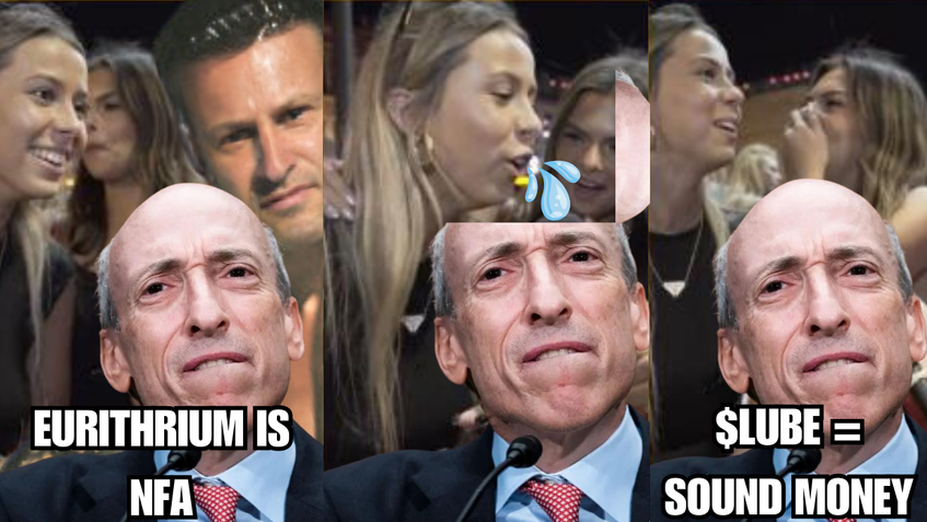 Wheres all the Hawk Tuah going you ask? 💦🤷🏻‍♂️

If it looks like a dick it probably is...

'Twas a little dry <a href="/GaryGensler/">Gary Gensler</a>, Joe fixed it 4 u. 

SPOT = Spit on that thaaang.

#hawktuah <a href="/SECGov/">U.S. Securities and Exchange Commission</a>