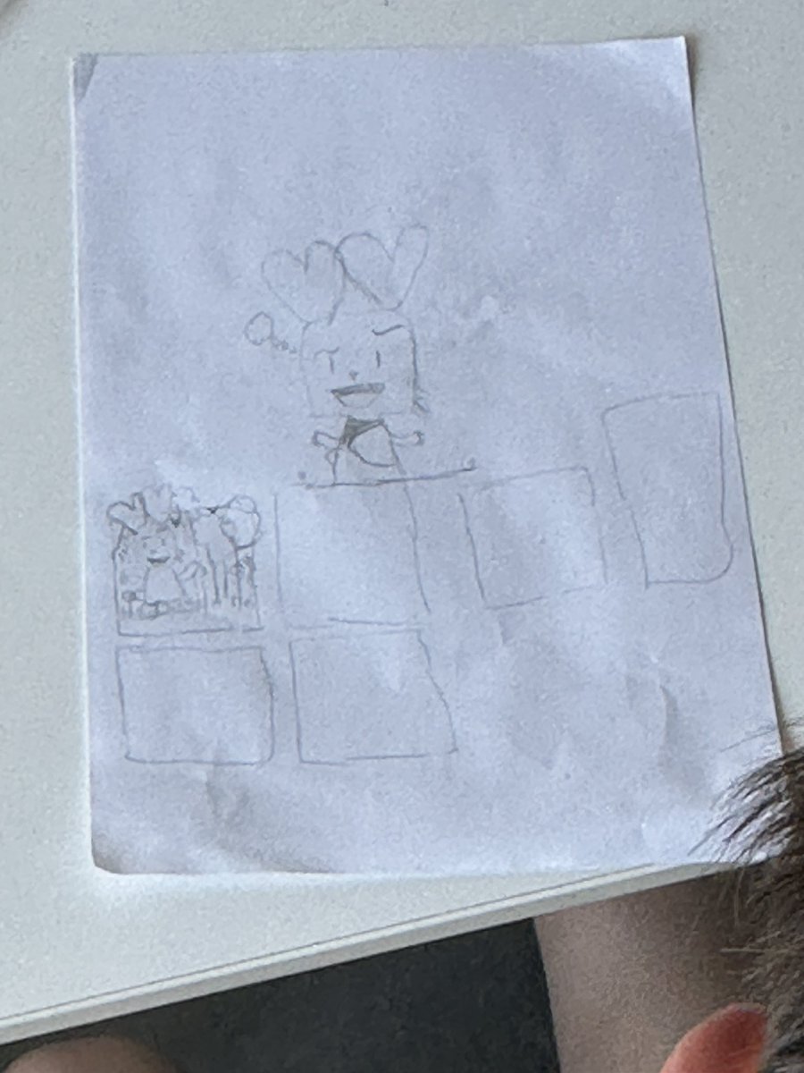 AshmountPrimary's tweet image. We’re moving on to comic strips - what a talented author Jamie is ! As importantly the children’s work is amazing! Inspirational! #librariesforprimaries