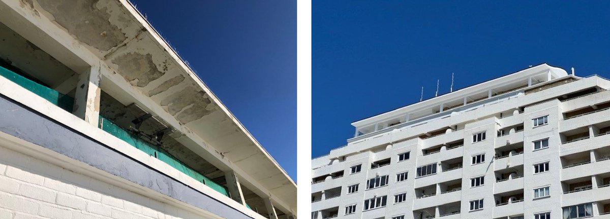 Check out the amazing transformation of Marine Court, a 1930s listed building inspired by the Queen Mary ocean liner. Gradient acted as building surveyor and project managers. Contact us to discuss your next project! #Architecture #Sussex #Renovation #ProjectManagement