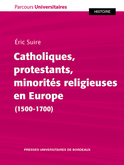 Quand notre directeur, Éric Suire, publie un manuel dans notre collection Parcours Universitaires 😉
"Catholiques, protestants, minorités religieuses en Europe (1500-1700)" est à découvrir sans plus tarder !
pub-editions.fr/index.php/ouvr…