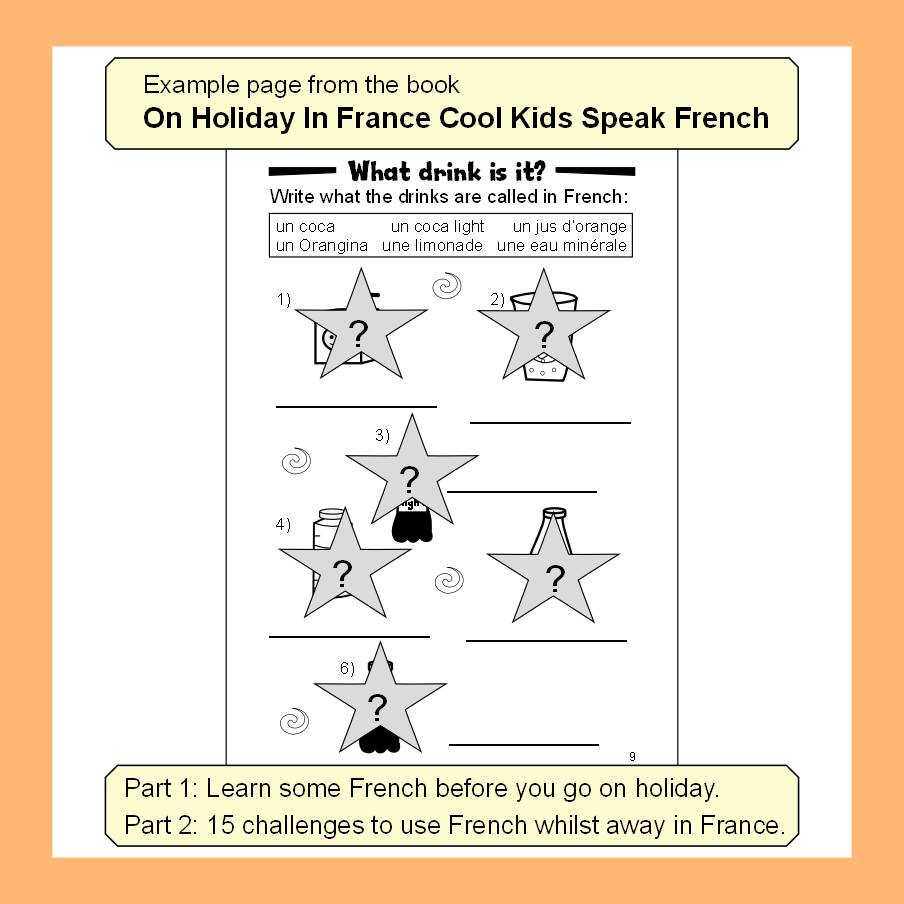 It's nice to encourage kids to use French when in France!  And now would be a great time to learn some new words before a holiday!  My book On Holiday In France Cool Kids Speak French is ideal for ages 7-11.  Amazon link is amazon.co.uk/Holiday-France… RRP £5.99 #FrenchForKids #France