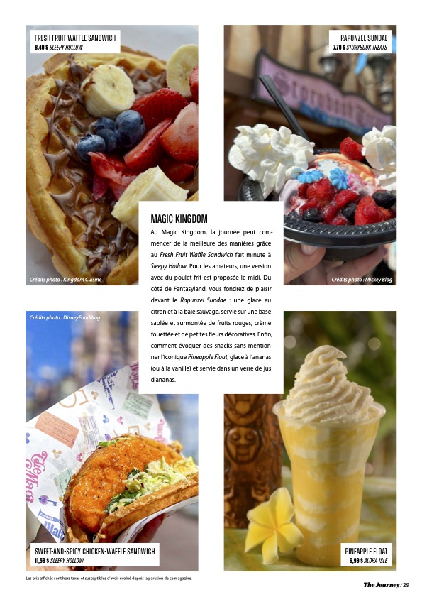 GuideTheJourney's tweet photo. Une journée noire pour notre page sur les meilleurs snacks de Magic Kingdom.

Nous venons de perdre en une journée le "Fresh Fruit Waffle Sandwich" et le "Sweet-And-Spicy Chicken-Waffle Sandwich"

Ni oubli, ni pardon. https://t.co/GTzoDYPMKa