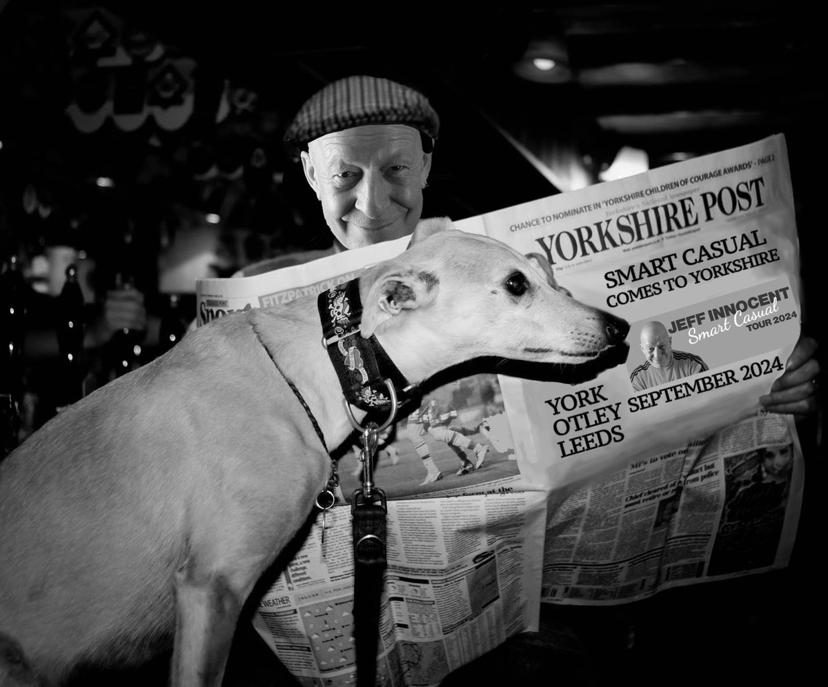Jeff Innocent (@innocentjeff) on Twitter photo Ey up to all me Yorkshire followers. I’ll be up north for the 2nd leg of the Smart Casual tour. Coming to <a href="/TheCrescentYork/">TheCrescentYork</a> <a href="/OtleyCourthouse/">Otley Courthouse</a> and <a href="/wardrobeleeds/">The Wardrobe Leeds</a>
Visit jeffinnocent.com/tour for more details x Ey up to all me Yorkshire followers. I’ll be up north for the 2nd leg of the Smart Casual tour. Coming to <a href="/TheCrescentYork/">TheCrescentYork</a> <a href="/OtleyCourthouse/">Otley Courthouse</a> and <a href="/wardrobeleeds/">The Wardrobe Leeds</a>
Visit jeffinnocent.com/tour for more details x