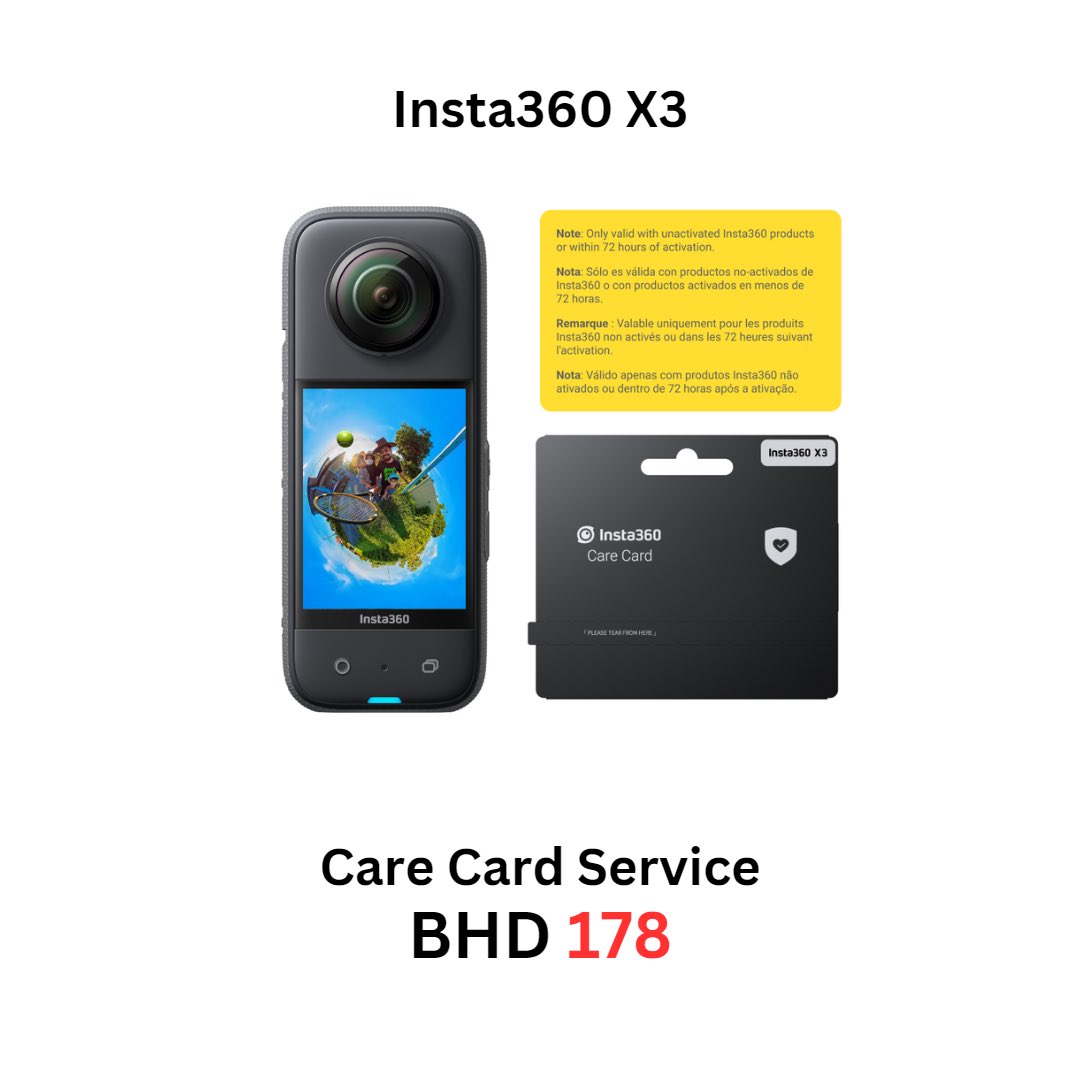 TechExtractor's tweet photo. Insta360 X3 - NEW 5.7K 360 Action Camera, 72MP Photos, Waterproof and Rugged, 4K Single-Lens Mode #bahrain #ordernow #i̇nsta360x4 #ksa #qatar #kuwait #saudiarabia #البحرين #السعودية #الكويت #قطر https://t.co/06EBjmzRbq