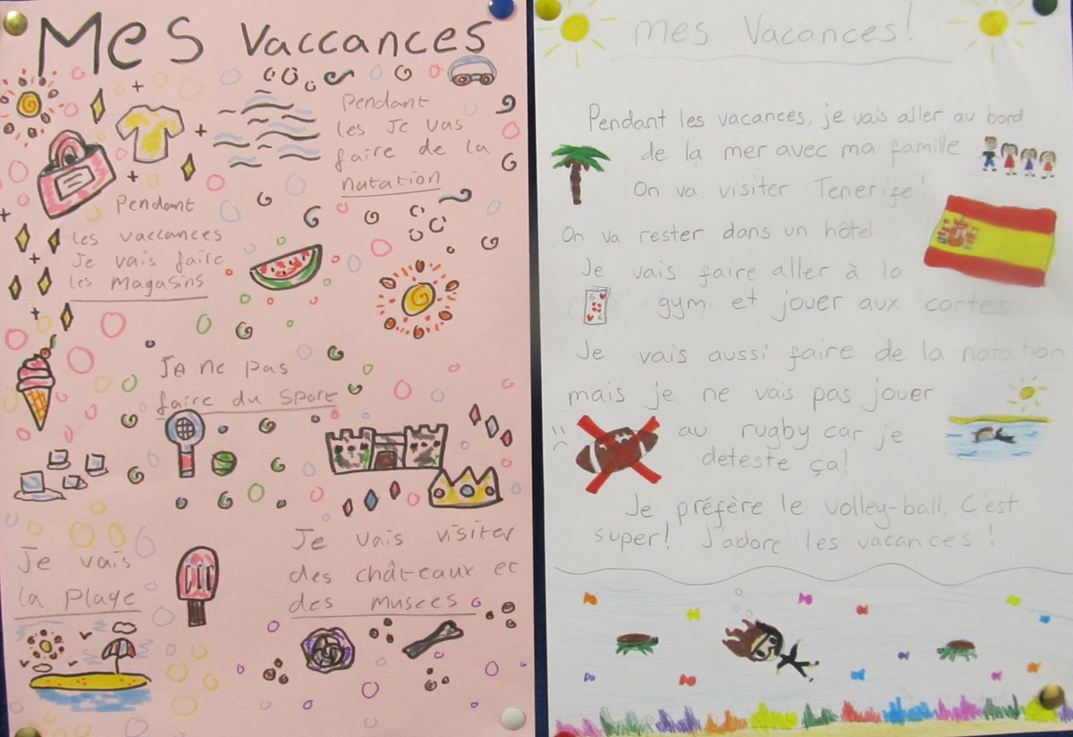 S3 students did a brilliant job of writing about their summer holidays in French. 🇫🇷😎🏝️ Bonnes vacances everyone! Have a lovely summer! <a href="/Greenwood_Acad/">Greenwood Academy</a>