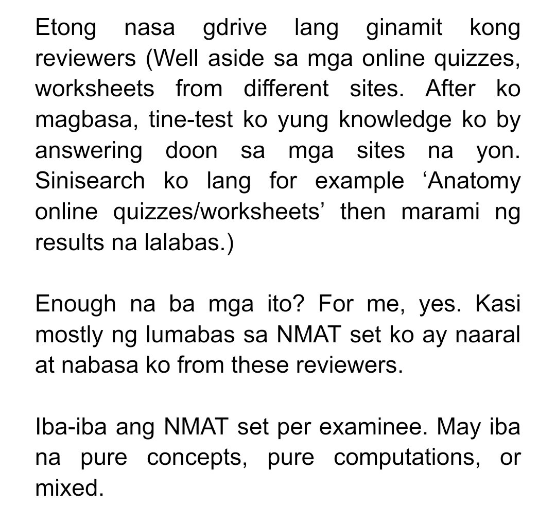 sothisismyyouth's tweet photo. NMAT REVIEWER LINK: https://t.co/vUj9IYXK1K https://t.co/BmDw9unkjP