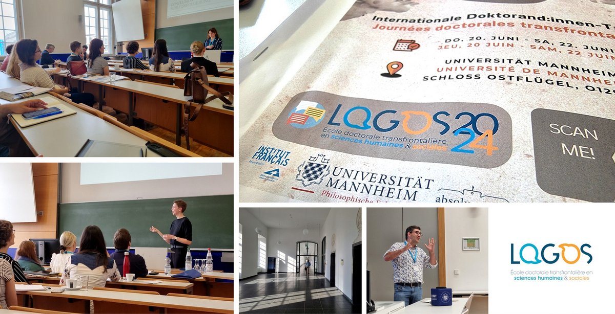 #LOGOS2024 – Mehrsprachigkeit, Interferenzen &amp; Diversität waren die Stichworte für über 20 Doktorand:innen aus Frankreich, Belgien, Deutschland und Luxemburg bei der diesjährigen grenzüberschreitenden Doktorand:innen-Tagung von LOGOS.

👉 Mehr Infos shorturl.at/G5V9a