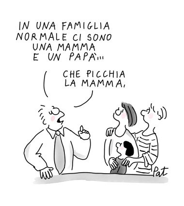 Platforms' moderation and freedom of expression: Instagram closed the profile of inGenere.it, well-known and respected website of feminist economics, because of this cartoon (©Pat Carra). The webmagazine forced to open a new profile #freedomofexpression #mediafreedom