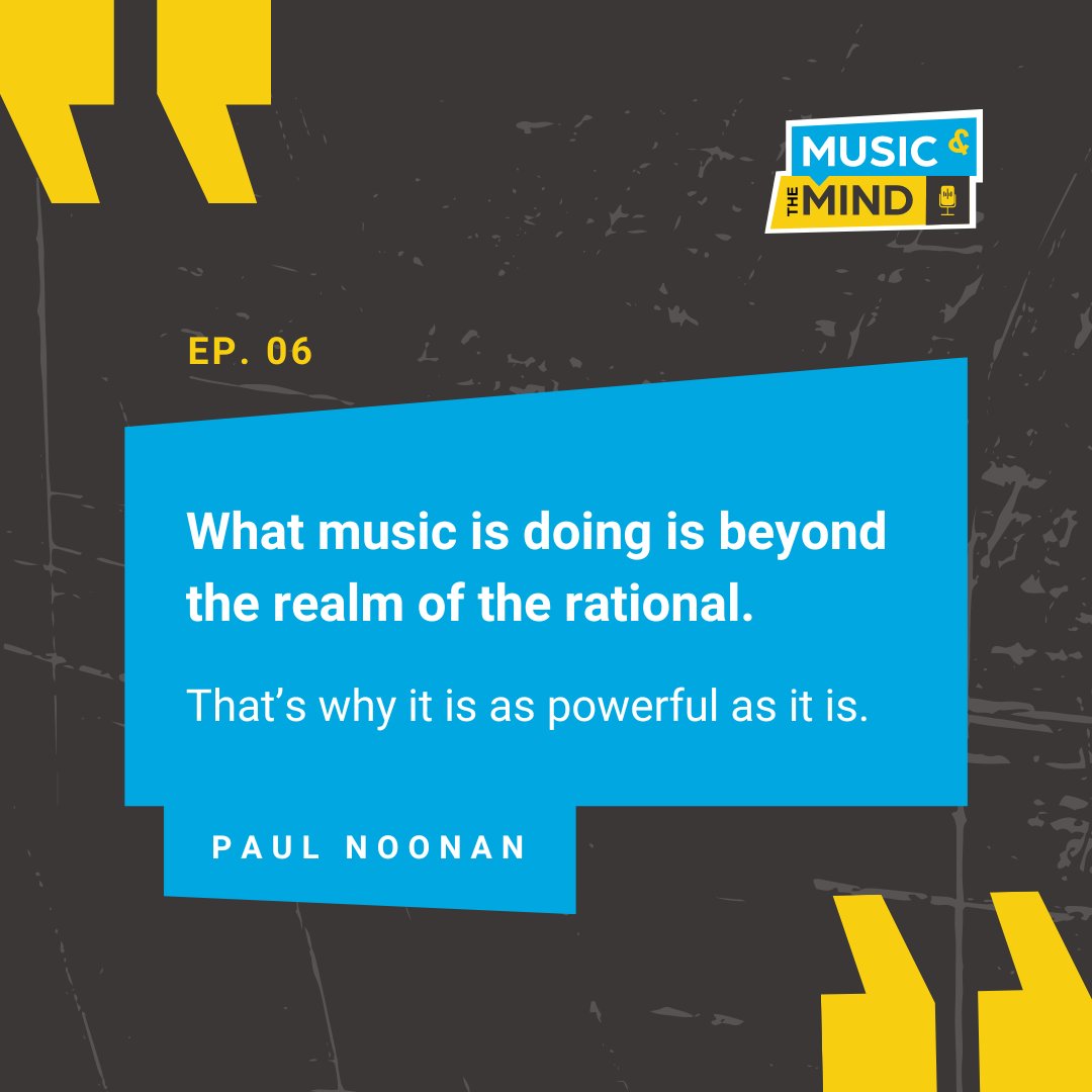 music_mind_pod's tweet photo. 🎵 'What music is doing is beyond the realm of the rational. That’s why it is as powerful as it is.' – Paul Noonan 🎵  

Dive into our latest episode with @paulisanoonan. 🎙️✨ Listen now: https://t.co/9QltKXnYyN

@BellX1 #MusicTherapy #Music #podcast #PaulNoonan #MentalHealth https://t.co/WSJfdi876B