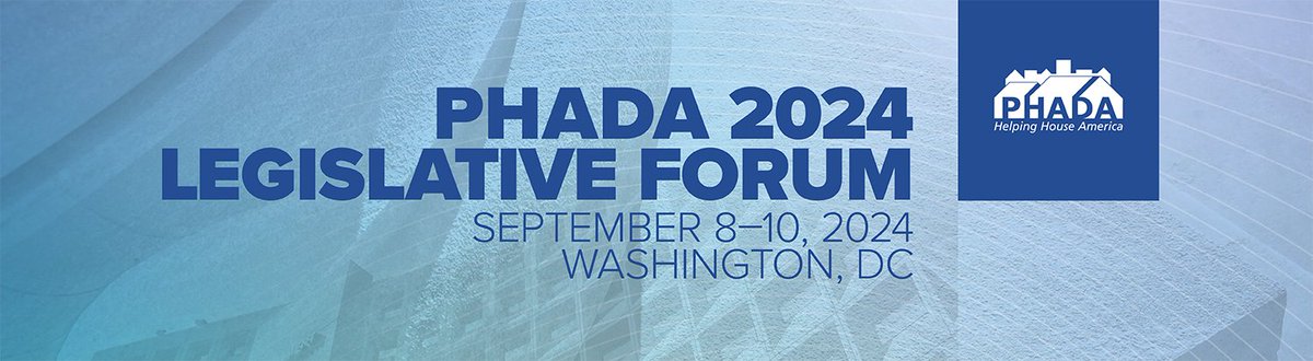 PHADA_USA's tweet photo. See You in September! PHADA is excited to gather its members for the 2024 Legislative Forum in Washington, DC. Register Today! https://t.co/OBmIRd9kp6 #phadaLF24 https://t.co/pXjaBOdE7h