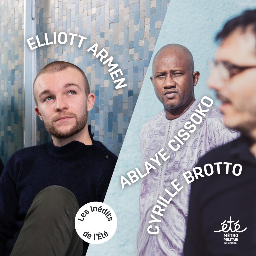 EteMetro's tweet photo. 🎵 [MUSIQUE] Un Été envoûtant, vibrant, dépaysant

AÏLA ⋅ M. Amouroux &amp; M. Ciana
NOCTURNES ⋅ La Compagnie des Musiques Télescopiques
LES INÉDITS DE L’ÉTÉ ⋅ Musiques de Nuit. Avec E. Armen, C. Brotto &amp; A. Cissoko, D. Cuniot, Flèche Love, R. Khalifé Trio, S. Soliveau https://t.co/g5ZaLN2inF