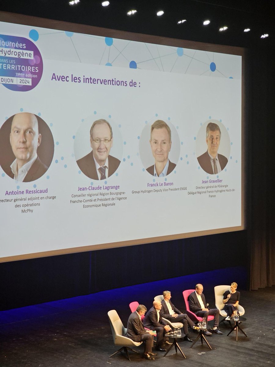 France Hydrogène (@francehydrogene) on Twitter photo Avec Antoine Ressicaud directeur général adjoint de <a href="/McPhyEnergy/">McPhy</a>, Franck Le Baron Vice Président d'<a href="/ENGIEgroup/">ENGIE</a>, Jean-Claude Lagrange Conseiller régional de la <a href="/bfc_region/">Région Bourgogne-Franche-Comté</a> et Jean Gravellier directeur général de <a href="/POLENERGIE/">Pôlénergie</a> et Délégué Régional de <a href="/FranceHydrogene/">France Hydrogène</a> Hauts-de-France Avec Antoine Ressicaud directeur général adjoint de <a href="/McPhyEnergy/">McPhy</a>, Franck Le Baron Vice Président d'<a href="/ENGIEgroup/">ENGIE</a>, Jean-Claude Lagrange Conseiller régional de la <a href="/bfc_region/">Région Bourgogne-Franche-Comté</a> et Jean Gravellier directeur général de <a href="/POLENERGIE/">Pôlénergie</a> et Délégué Régional de <a href="/FranceHydrogene/">France Hydrogène</a> Hauts-de-France