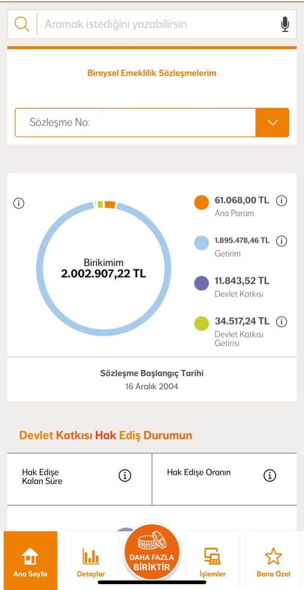 Bozokbey52's tweet photo. 2004 yılında ufak miktarlar ile başlanan ve toplam 61.000 TL ödenen #BES hesabı (son 3 senede fonlar bilinçli yönetiliyor) bugün 2.000.000TL.

Mutlaka kendinize, eşinize veya çocuğunuza bir #BES hesabı açın. Az çok demeyin. Damlaya damlaya göl olur misali 5-10 sene sonra sizlere bir ev araba aldıracak, hatta bilinçli yönetildiğinde finansal özgürlük kazandıracak bir sistem oluşacaktır. 

#borsa #bireyselemeklilik @aheemeklilik @Yusuf_Kaderli #endeks #bist