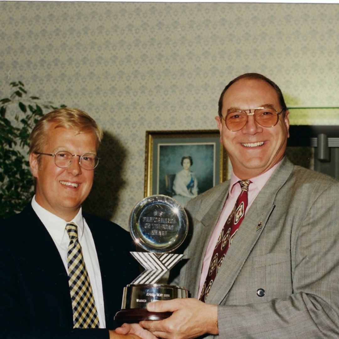 Back in 2005 I won the award of Business Personality of the Year at the Leicestershire Business Awards!

I won this award when I was running my advertising, marketing, and PR agency in Leicester. Due to the contributions I had made in the Leicestershire business community.