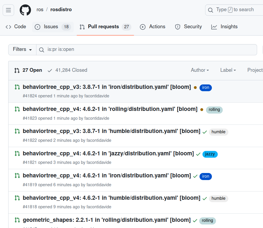 facontidavide's tweet photo. New versions of #BehaviorTreeCPP, 4.6.2 (yeahh), and 3.8.7 (booo).
More details here:
https://t.co/yhIYsITDSM https://t.co/JkzJduPC9z