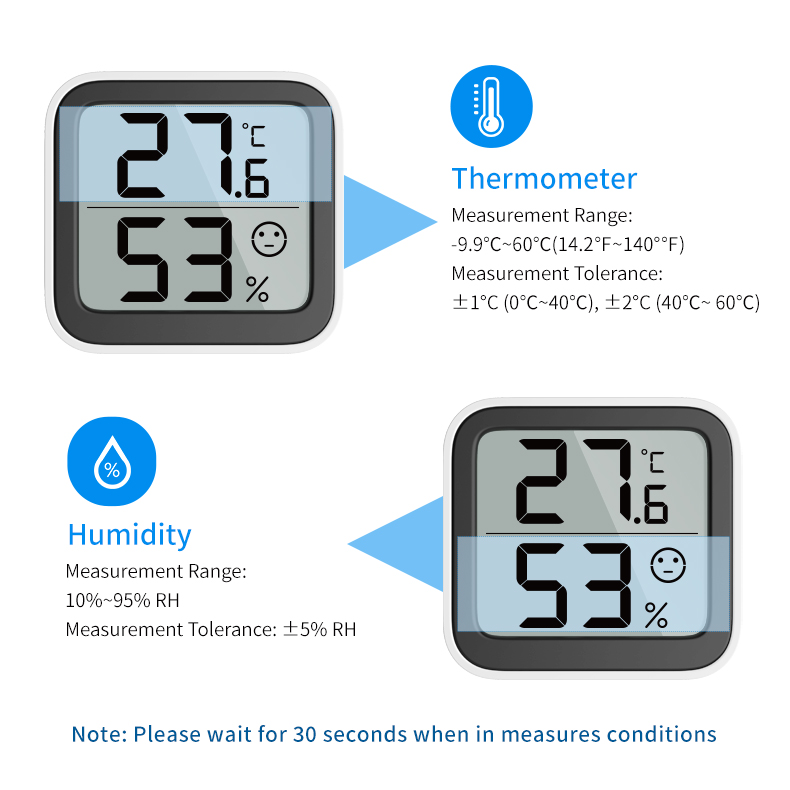 YUANGUANGHAO's tweet image. 🌡️💧 Keep your environment perfect with our Mini Temperature &amp;amp; Humidity Monitor! Compact, accurate, and easy to read. Ideal for home, office, or greenhouse. Get yours today! 🌟 #SmartLiving #ClimateControl #MiniMonitor #HomeComfort #HealthyLiving