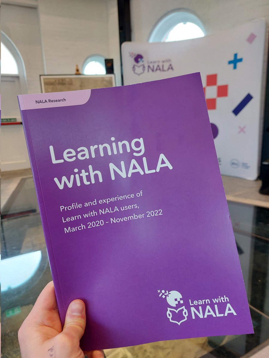 Powerful findings shared by <a href="/nalaireland/">National Adult Literacy Agency (NALA)</a> this morning on the impact of their work with learners in the Learn with Nala service- have a read here: nala.ie/publications/l…