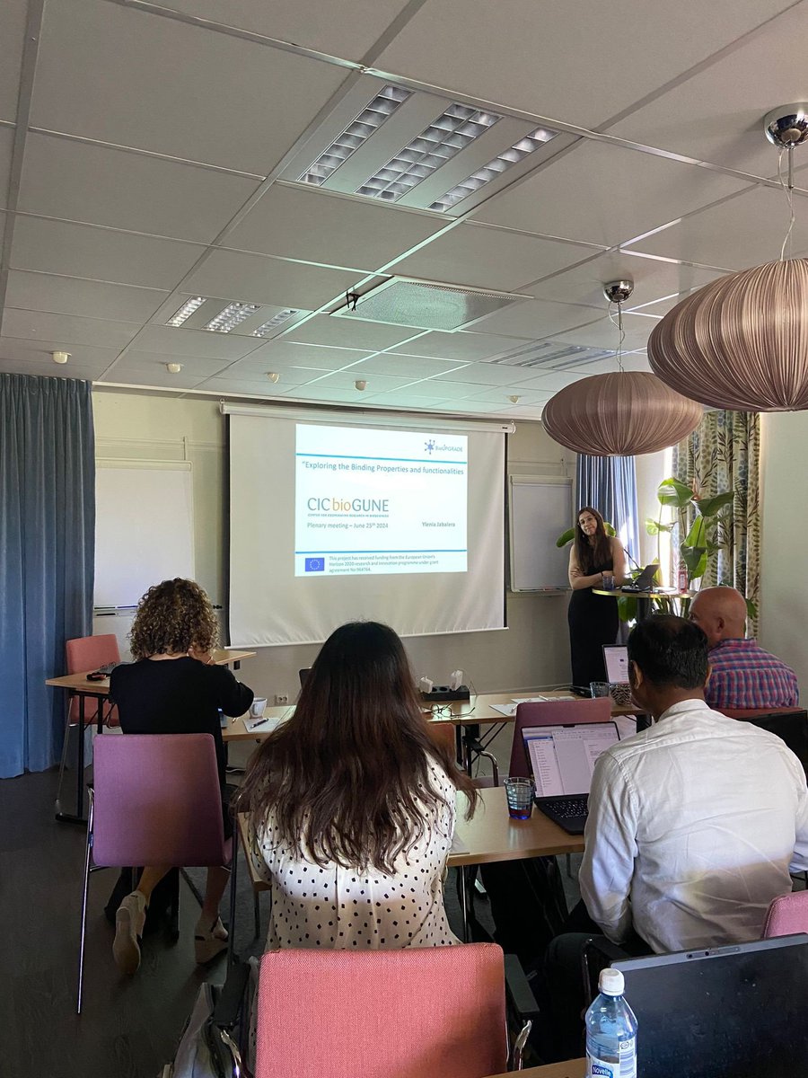 bioupgrade_eu's tweet photo. Thrilled to be at the #bioUPGRADE bi-anual plenary meeting in Stockholm, organized by @KTHuniversity. Engaging in insightful and productive discussions with @CICbioGUNE, @AaltoUniversity and @UPMGlobal! https://t.co/c1VICQ7iLH