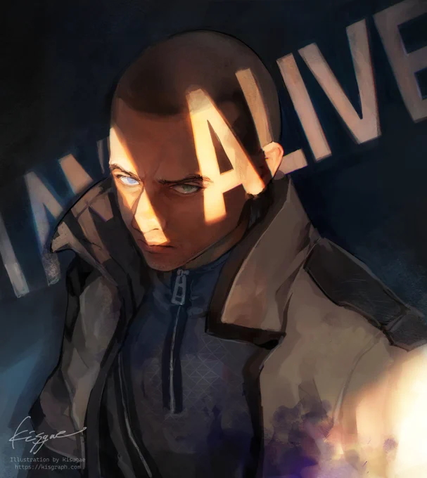 マーカス/ Become Human #DBH #detroitbecomehuman